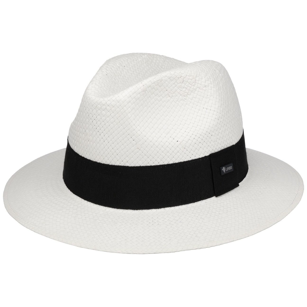 Lipodo Sonnenhut (1-St) Bogarthut mit Ripsband, Made in Italy