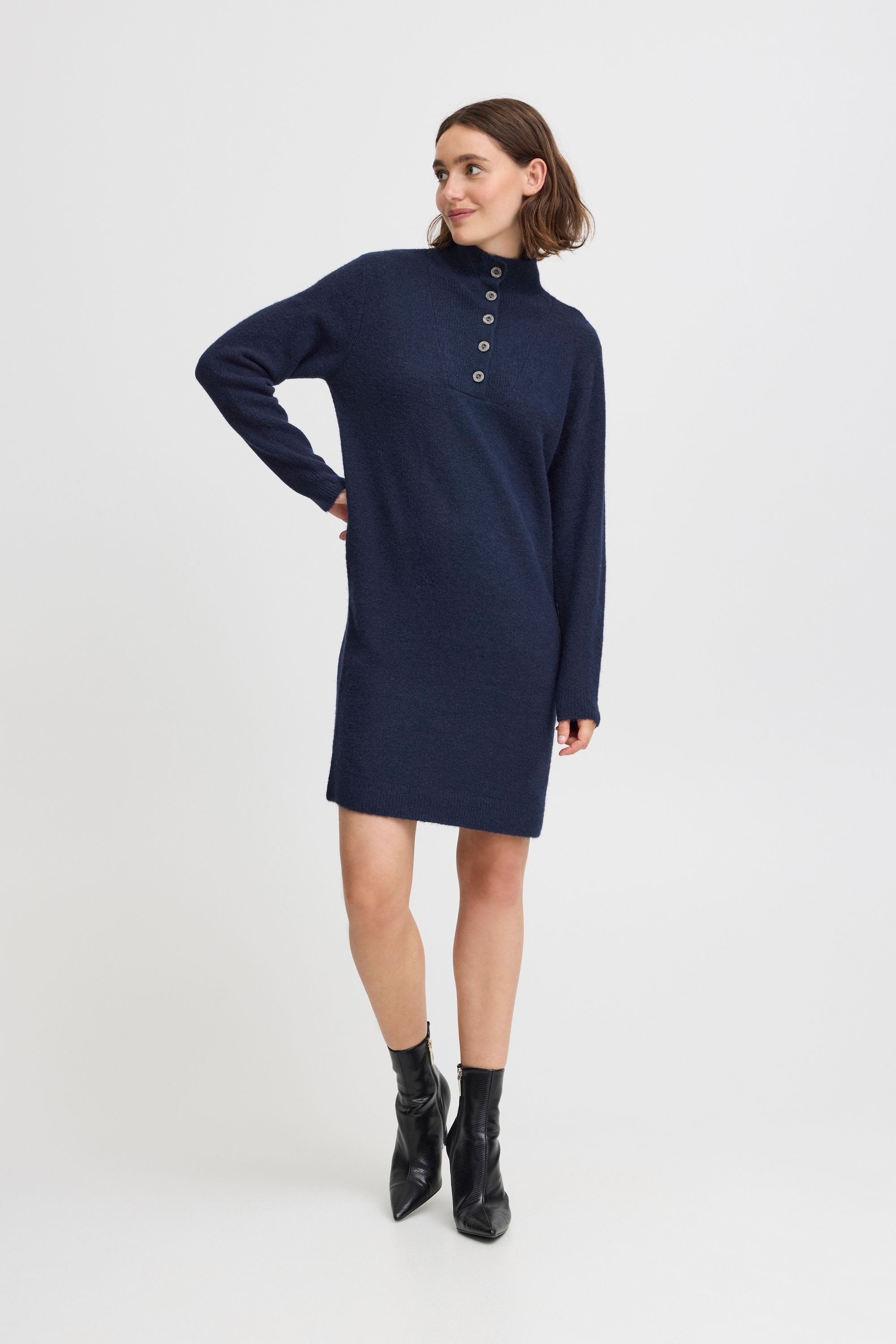 b.young Strickkleid Strickkleid