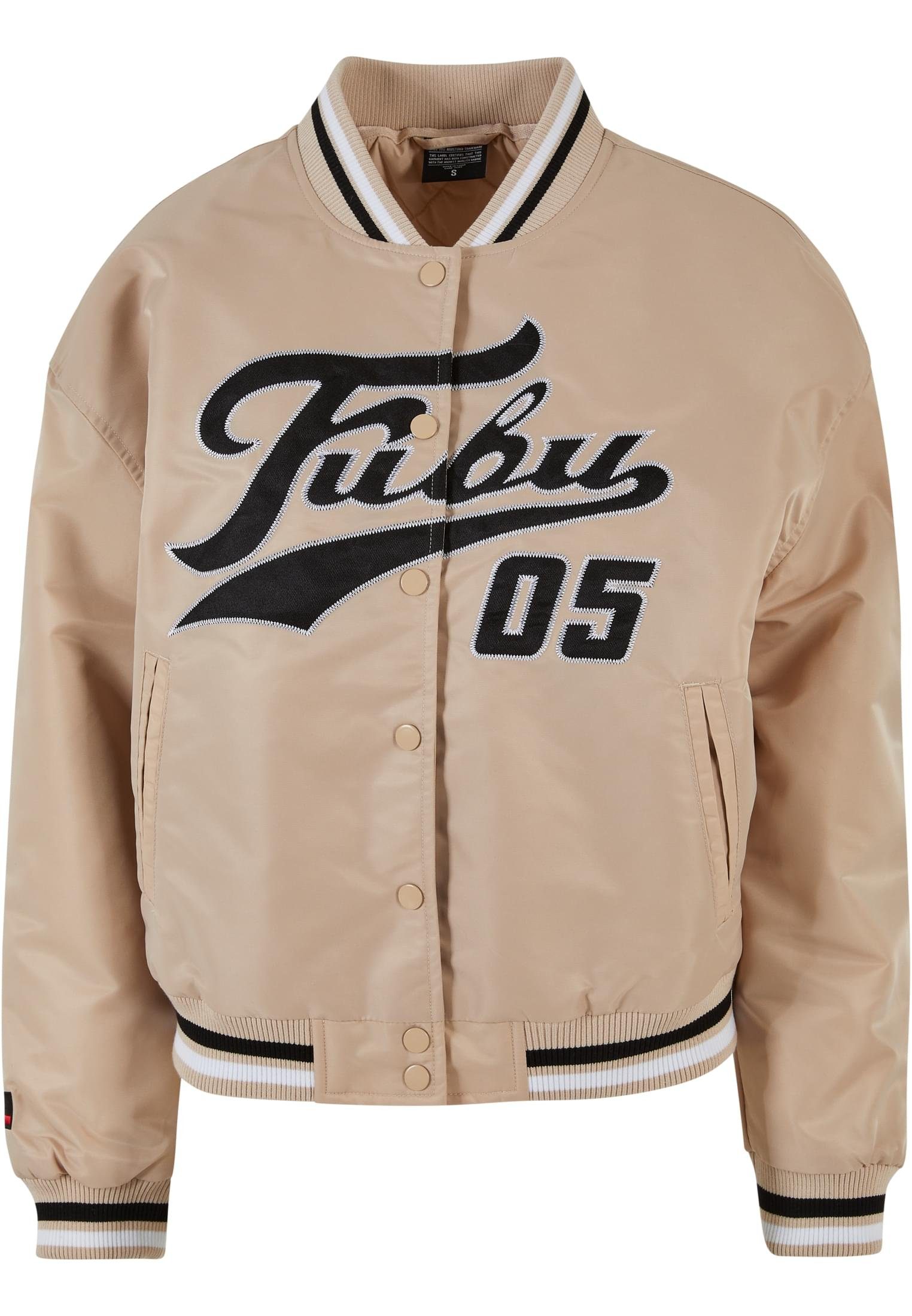 Fubu Sommerjacke Damen FW231-016-3 FUBU College Varsity Satin Jacket (1-St)
