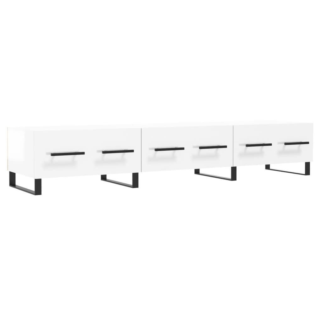 vidaXL TV-Schrank TV-Schrank Hochglanz-Weiß 150x36x30 cm günstig online kaufen