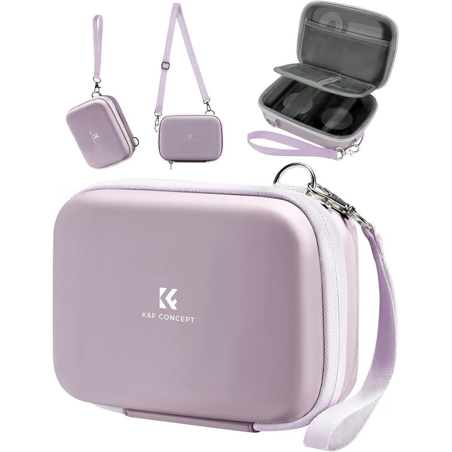 LuxusKollektion Kameratasche Tasche Digitalkamera EVA Hartschale Hülle kompatibel Lila