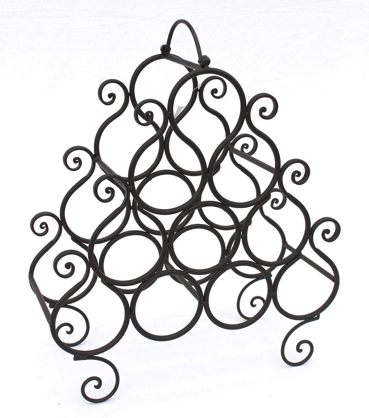 DanDiBo Weinregal aus Metall für 10 Flaschen JC130060 Flaschenhalter 52 cm günstig online kaufen