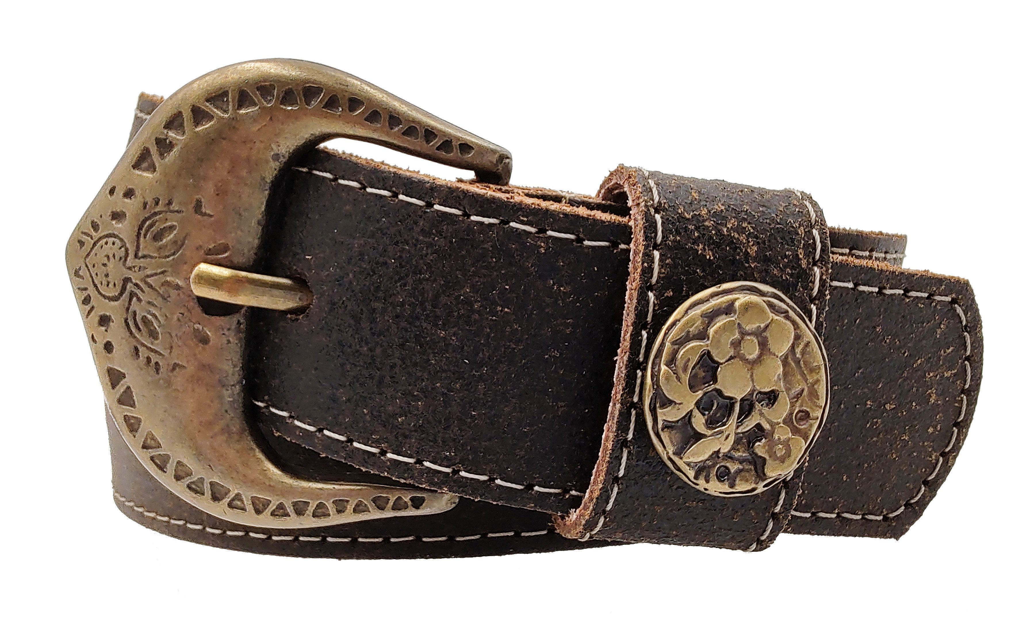 Der Trachtler Ledergürtel Trachtengürtel MADE IN GERMANY - Echt Leder günstig online kaufen