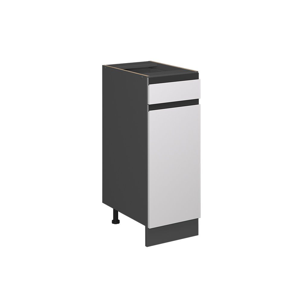 Vicco Unterschrank R-Line, Weiß/Anthrazit, 30 cm günstig online kaufen