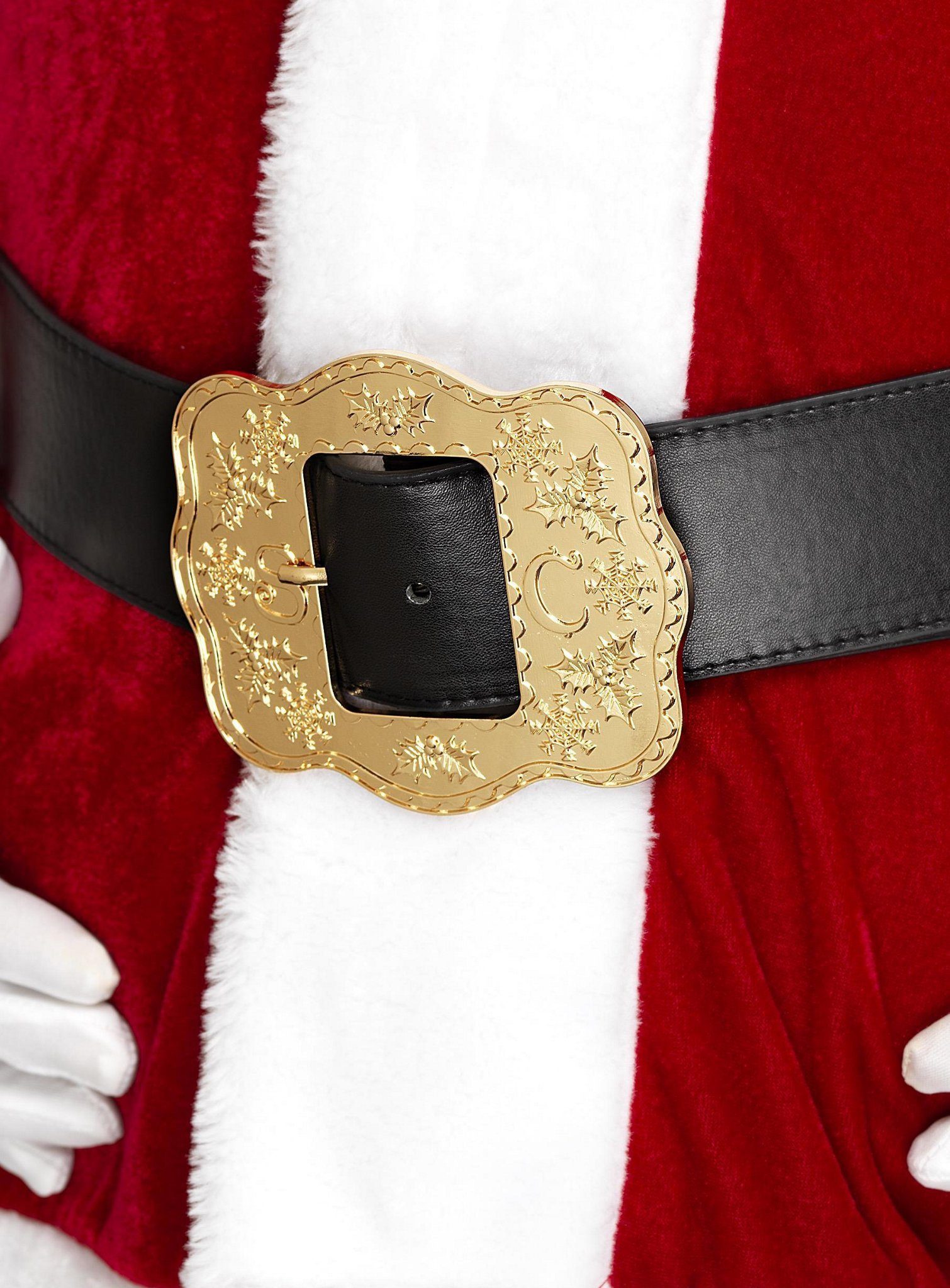 Smiffys Kostüm Weihnachtsmann Gürtel, Ein bisschen Bling-Bling für Santa