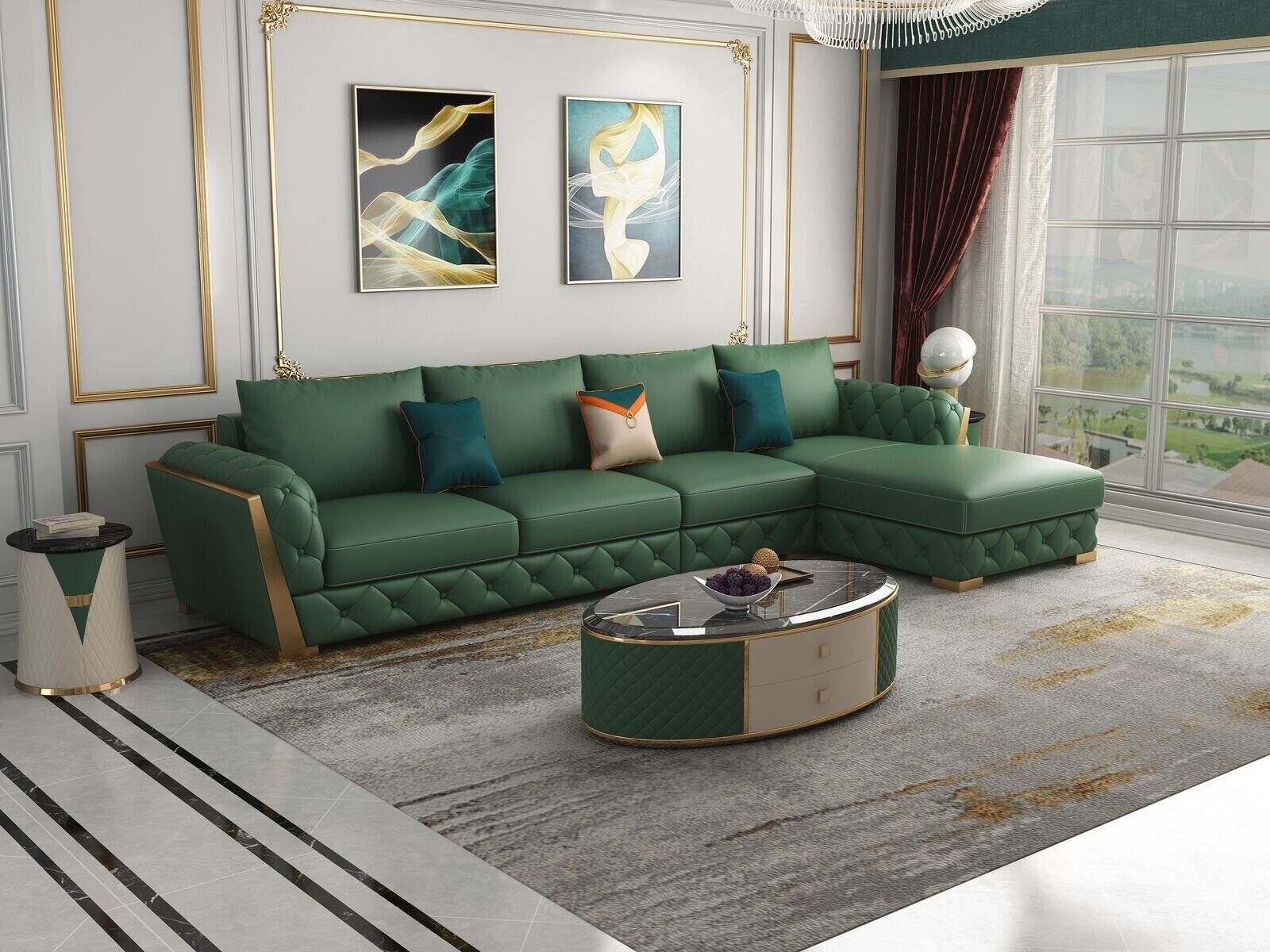 JVmoebel Ecksofa Ecksofa L-Form in Made Modern Couch, Garnitur Europe Sofas Design
