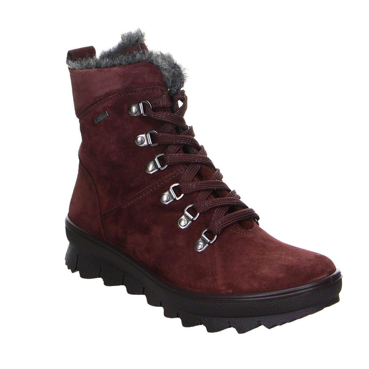 Legero Legero Velour Comfort Stiefelette rot Stiefelette günstig online kaufen