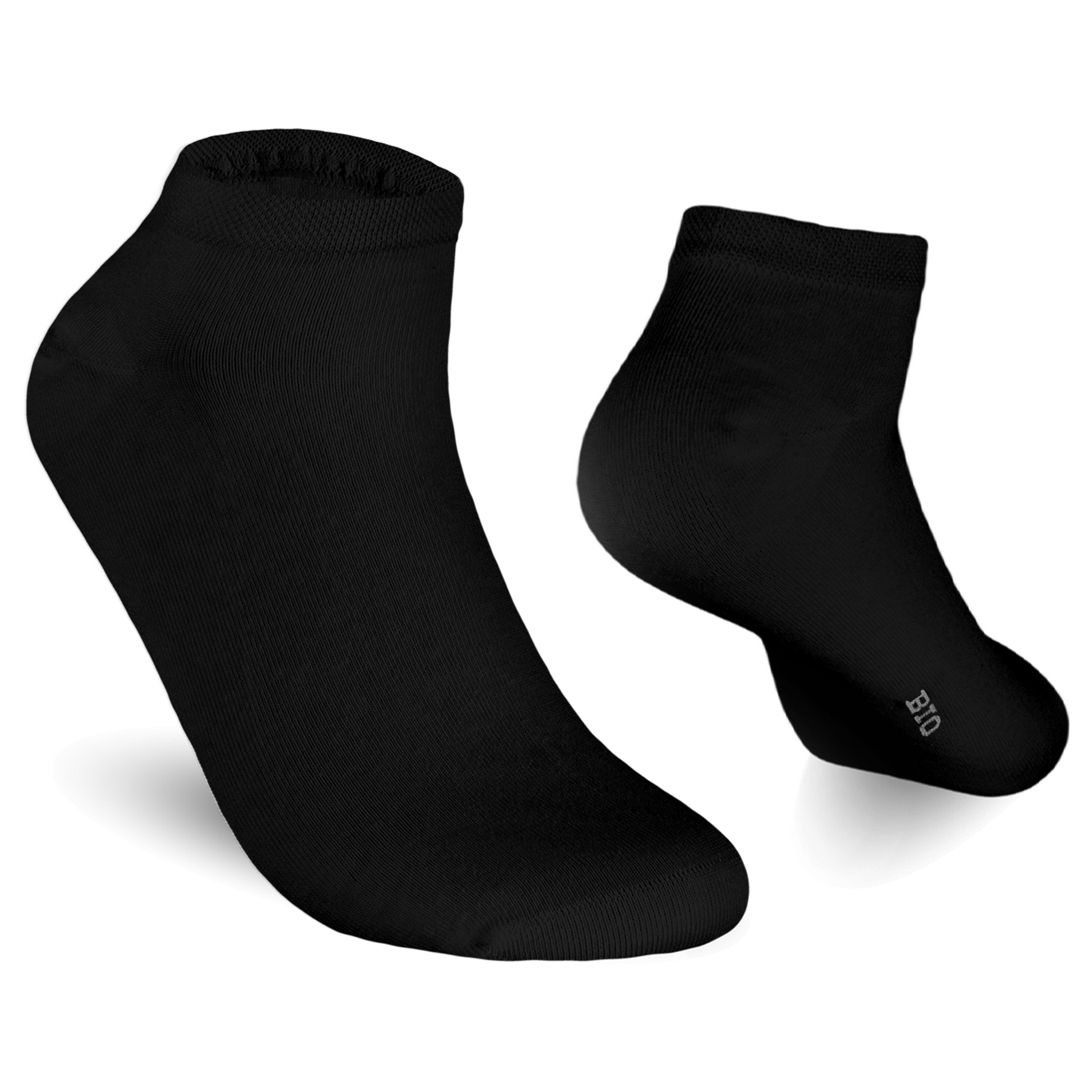 TEXEMP Sneakersocken 6-18 Paar Socken Baumwolle Schadstoffgeprüft Kurzsocken Herren ohne Komfortbund Naht Damen 6-Paar) (Packung, - Schwarz Sneaker Quarter Bio