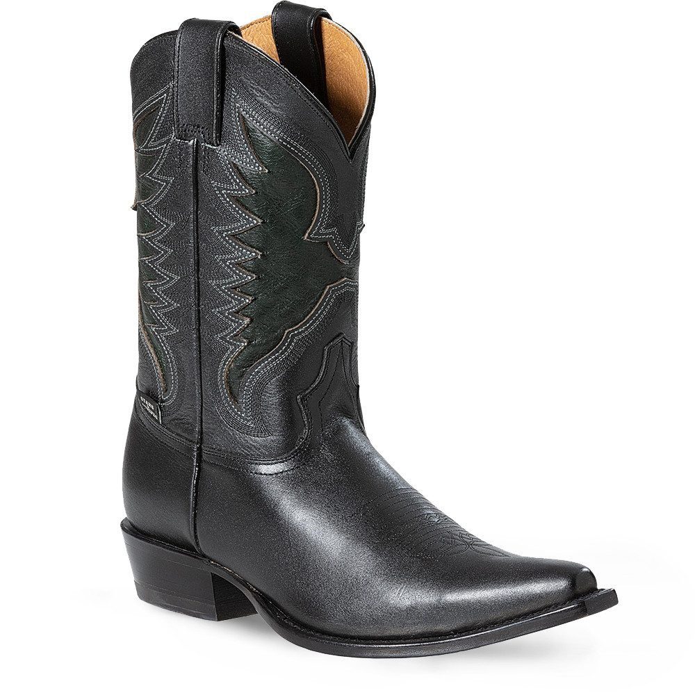Stars & Stripes WB-66 Cowboystiefel aus Rindslder, aufwändig verziert