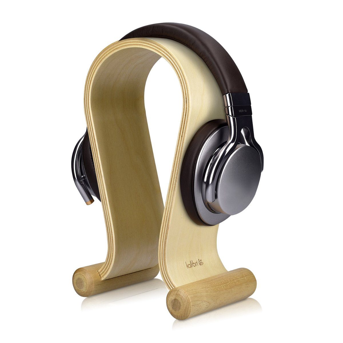 kalibri Universal Kopfhörerständer aus Birkenholz - Gaming Headset Halterung  Kopfhörerständer, (Universal Kopfhörerständer aus Birkenholz - Gaming  Headset Halterung)
