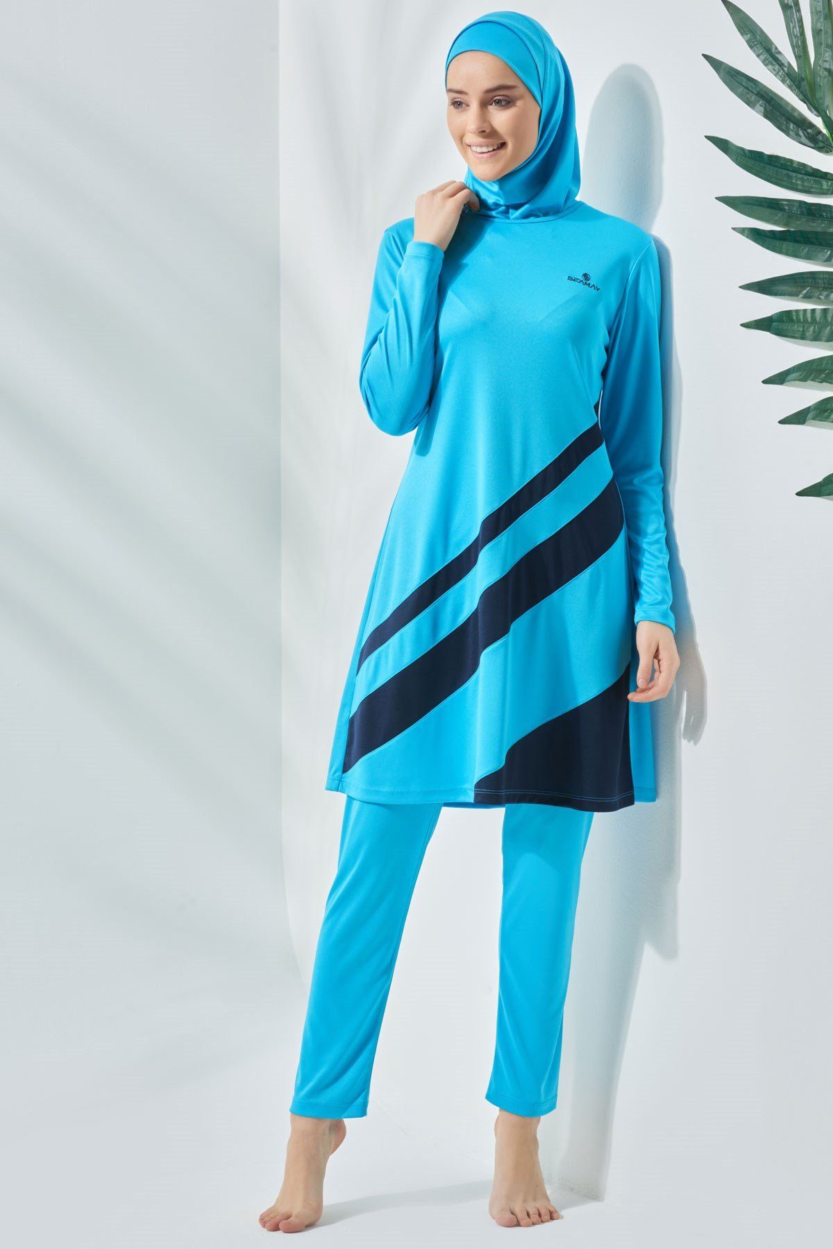 C&CITY Schwimmanzug Vollständige Abdeckung Badeanzug günstig online kaufen