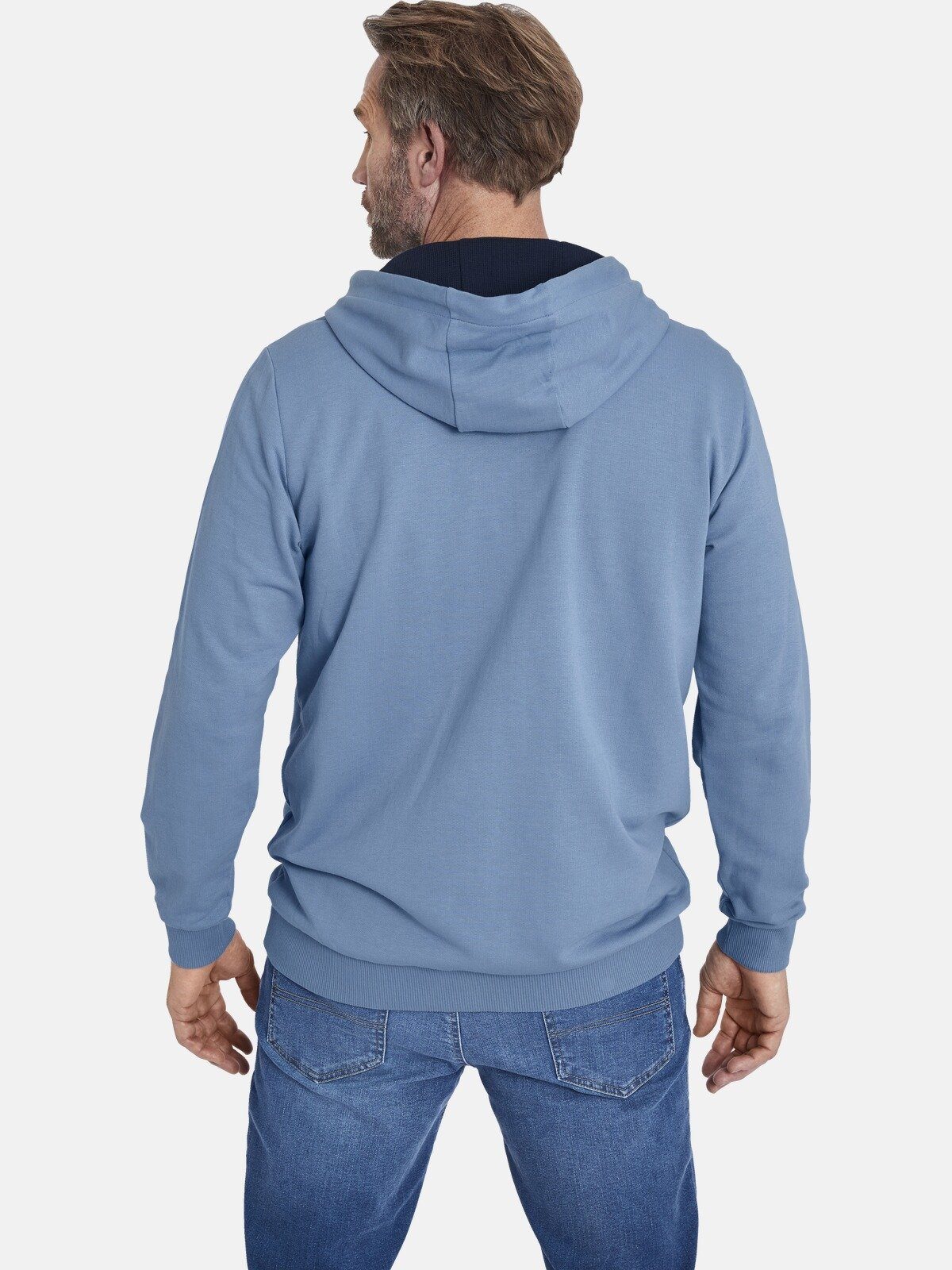 Jan Vanderstorm Kapuzensweatjacke HOLVAST mit Kapuze günstig online kaufen
