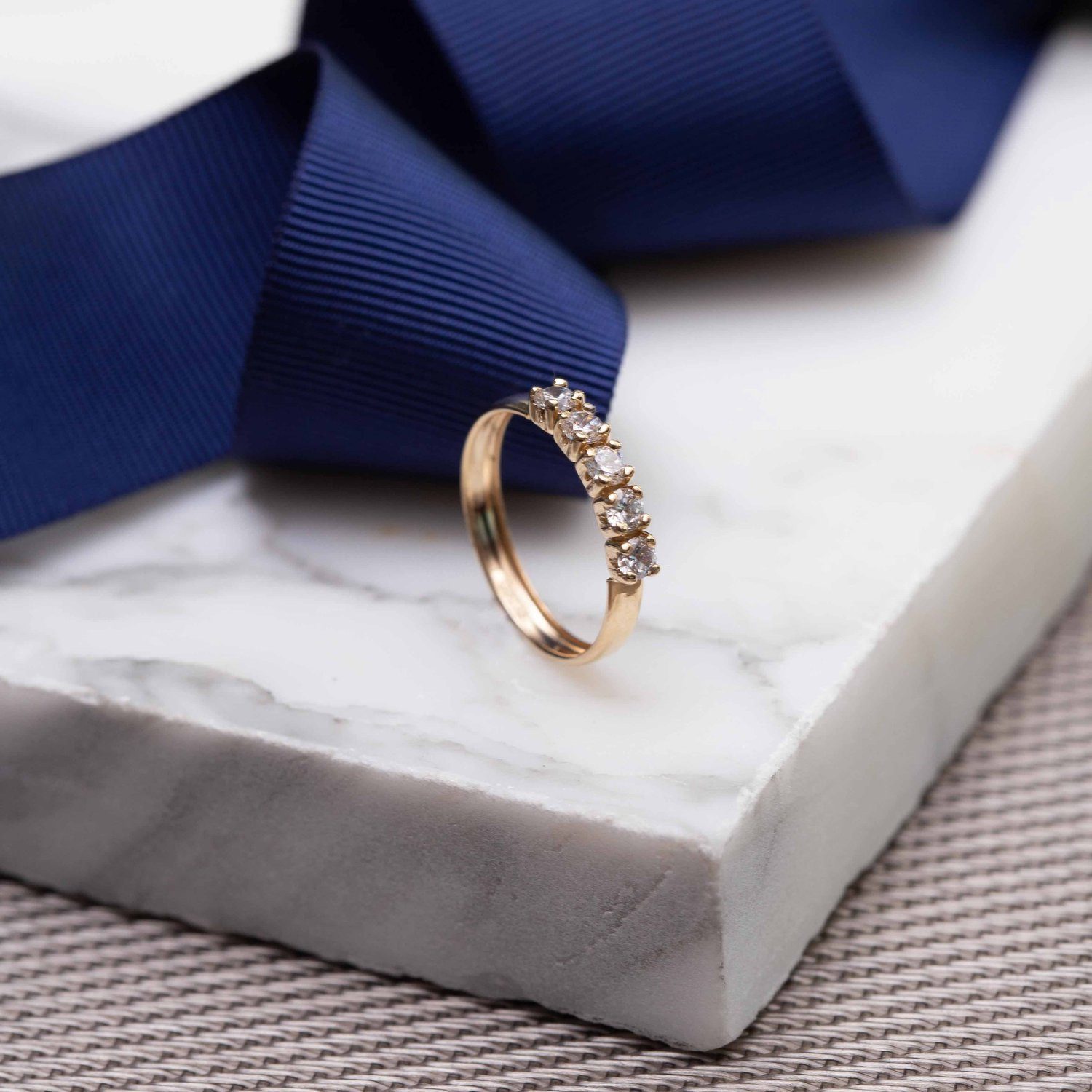 LUCARDI Fingerring Ring - 585 Gold - Gold - Zirkonia - Damen – Bild 4 von 4
