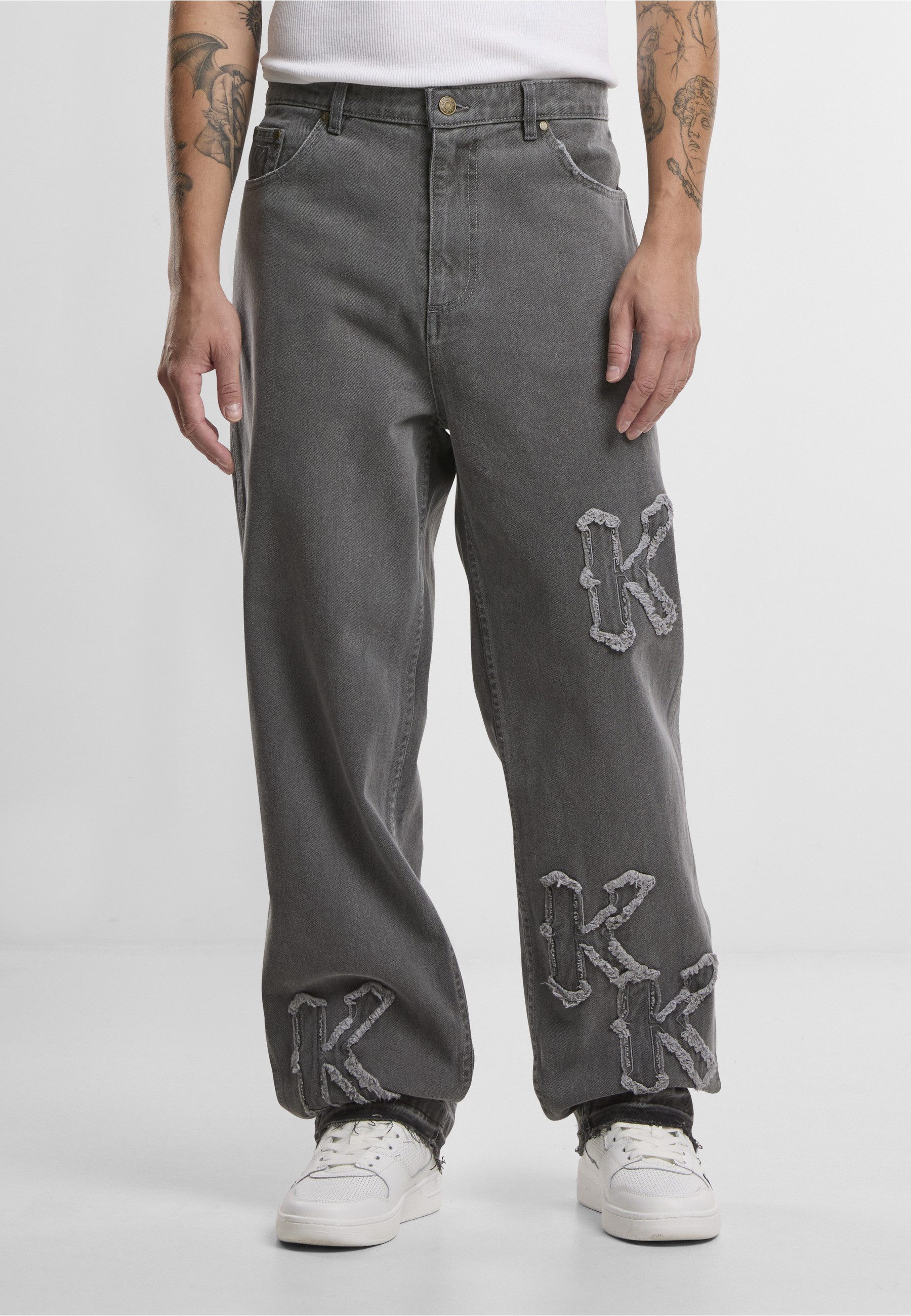 Karl Kani Bequeme Jeans Karl Kani KK Patch Baggy Five Pocket Denim vintage