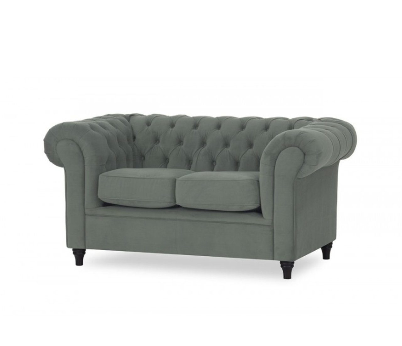 Zweisitzer-Sofa Steppsofa Chesterfield-Stil 2-Sitzer - Linda elegantes Siblo gestepptes 2-Sitzer Sofas Sofa Sofa - - 2 im -