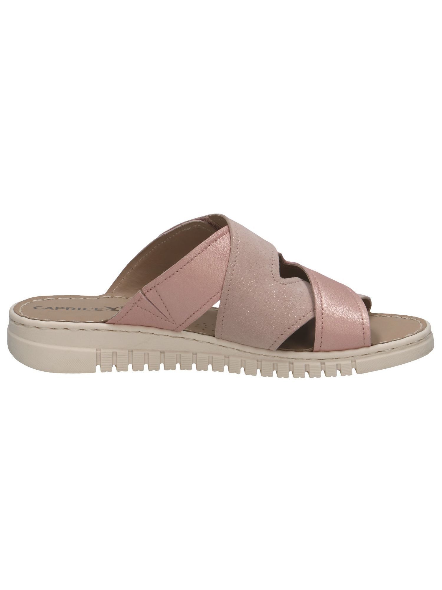 Caprice CAP Memotion aus Leder kein Absatz 9-27102-46 Pantolette CAP Memotion