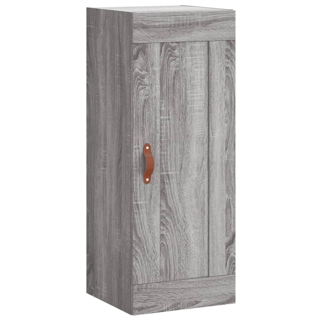 vidaXL Hängeschrank Wandschrank Grau Sonoma 34,5x34x90 günstig online kaufen