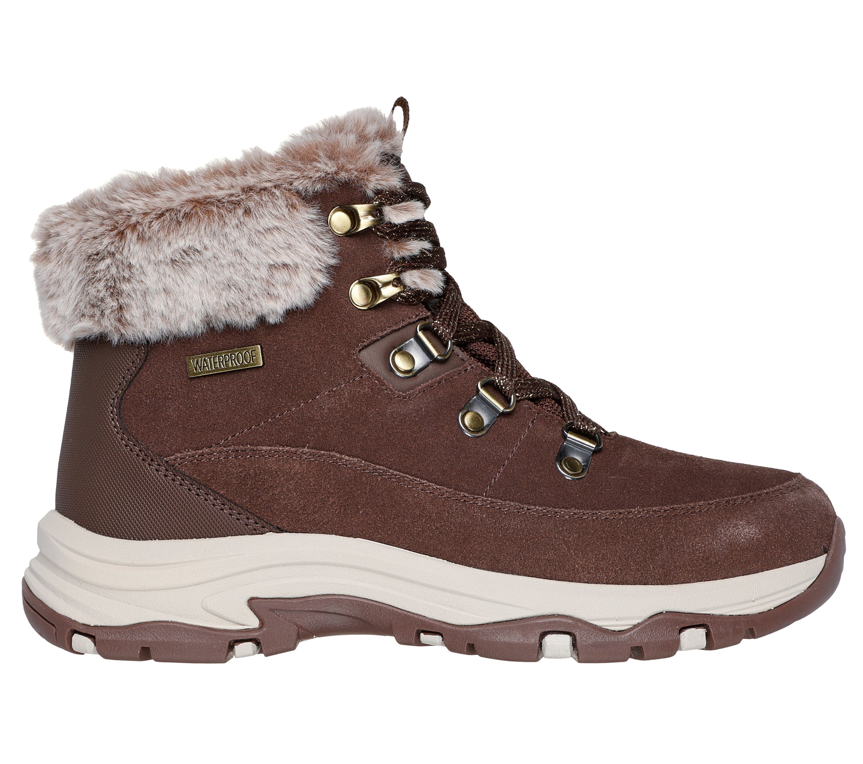 Skechers TREGO-SNOW WORRIES Winterboots Schnürboots, Schnürstiefelette mit TEX