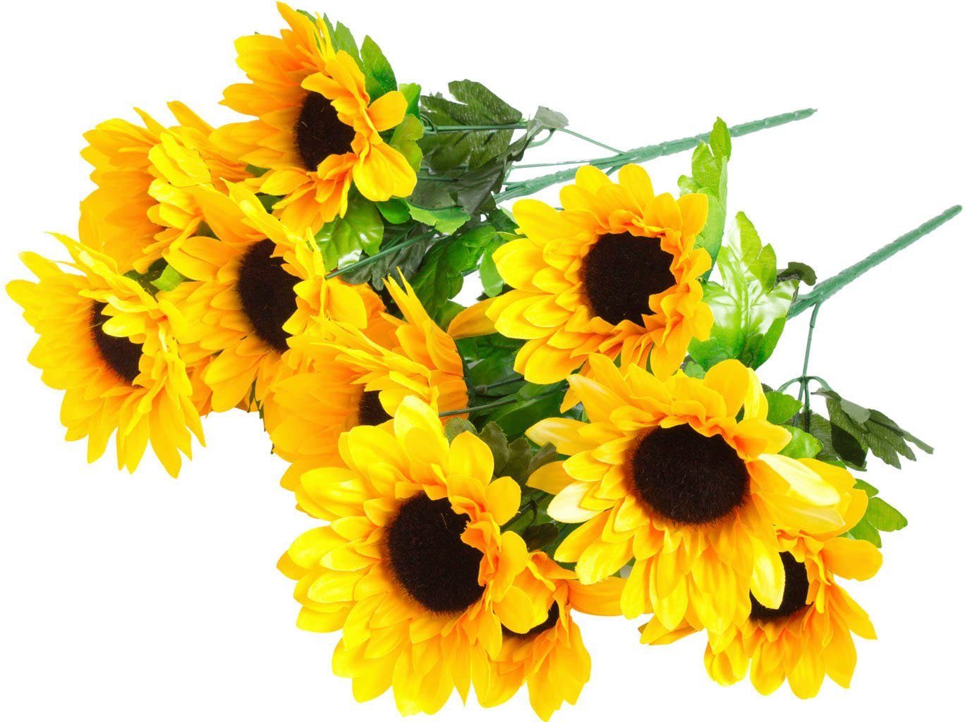 Kunstblume »Sonnenblumenbusch« Sonnenblume, Botanic-Haus, Höhe 46 cm-Otto
