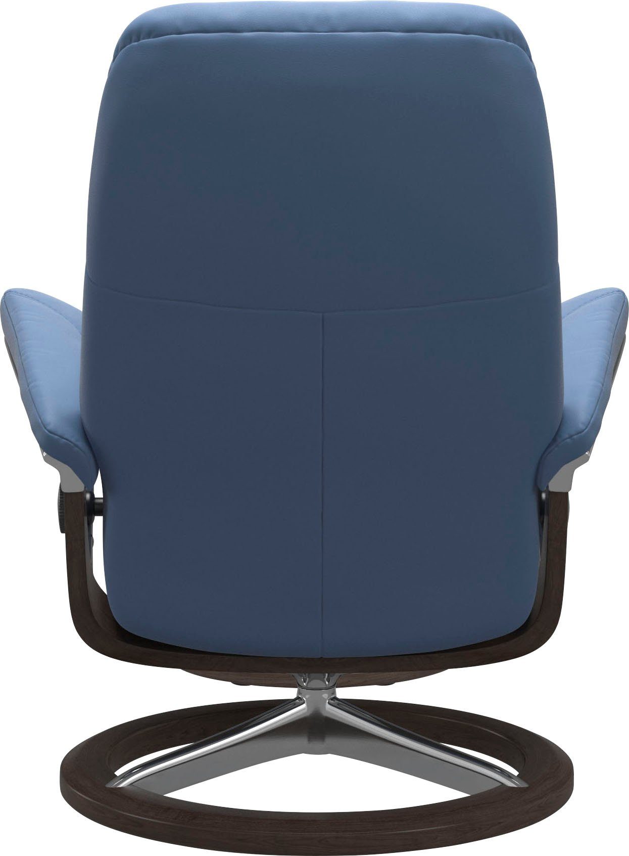 Base, L, Consul, Gestell Signature Größe Stressless® mit Wenge Relaxsessel