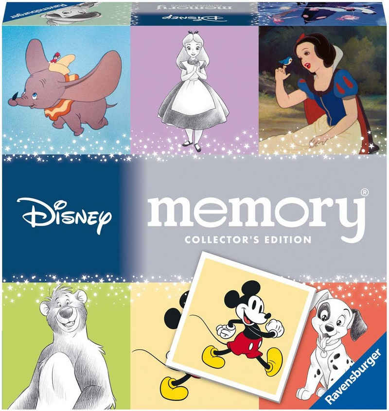 Ravensburger Spiel, Merkspiel Collectors' memory® Walt Disney, Made in Europe, FSC® - schützt Wald - weltweit