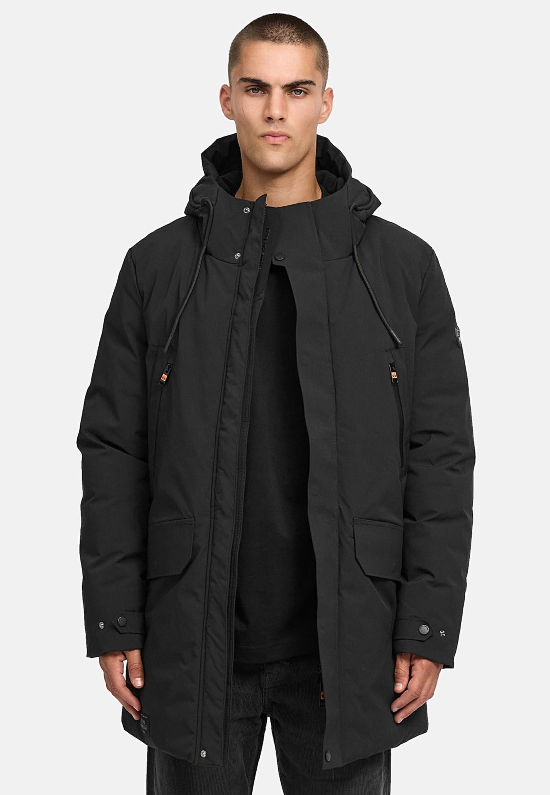 Stone Harbour Wintermantel Kitraan XX Langer Herren Winterparka mit zahlreichen Taschen