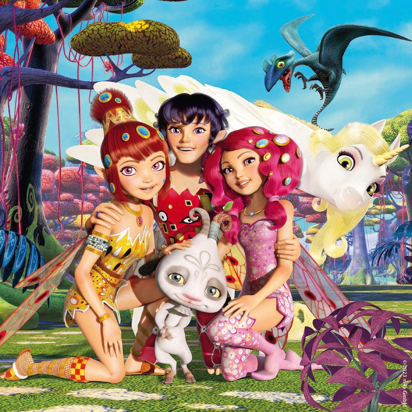 Ravensburger Puzzle Im Land der Elfen und Einhörner, 147 Puzzleteile, Made in Europe