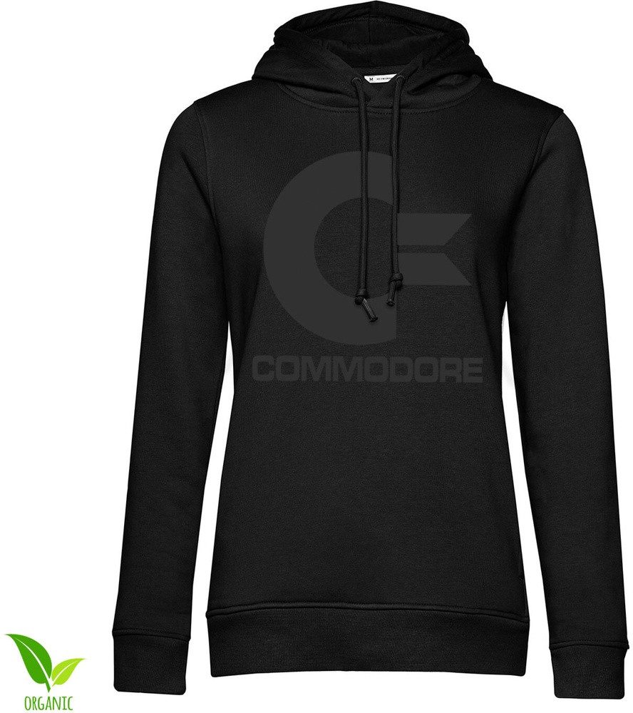 Nintendo Hoodie Commodore Black Logo Girls Hoodie