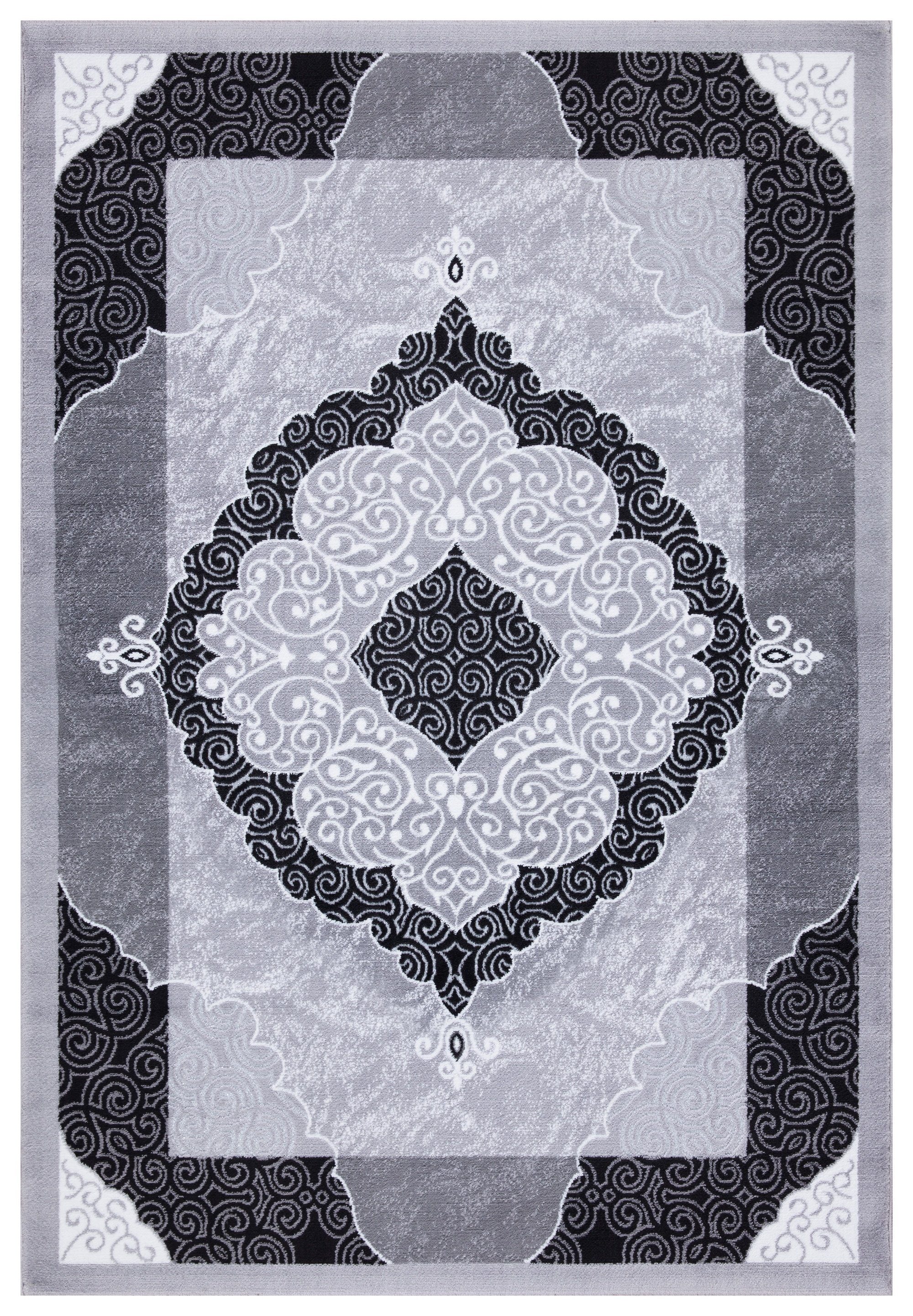 Mozato Teppich Toluca, Rechteck, Höhe: 12 mm, Kurzflorteppich, Orientalisch