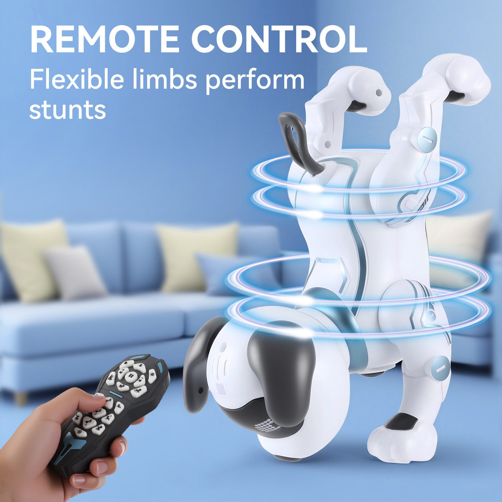 oyajia RC-Roboter Intelligenter Roboter Hund,programmierbarer Roboter-Welpe günstig online kaufen