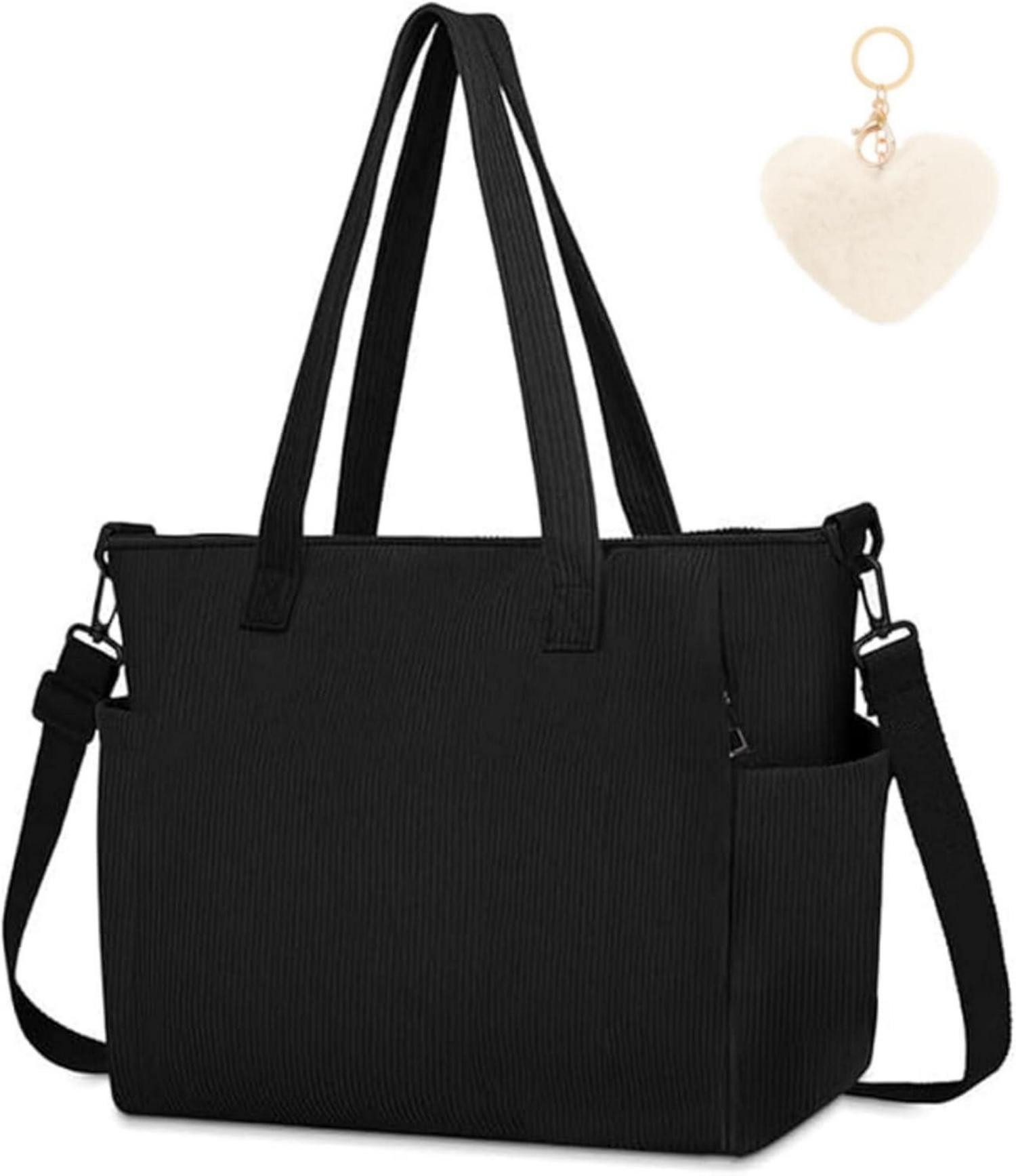 Handtasche Damen Kord Groß Handtasche Tote Bag Umhängetasche Schultertaschen