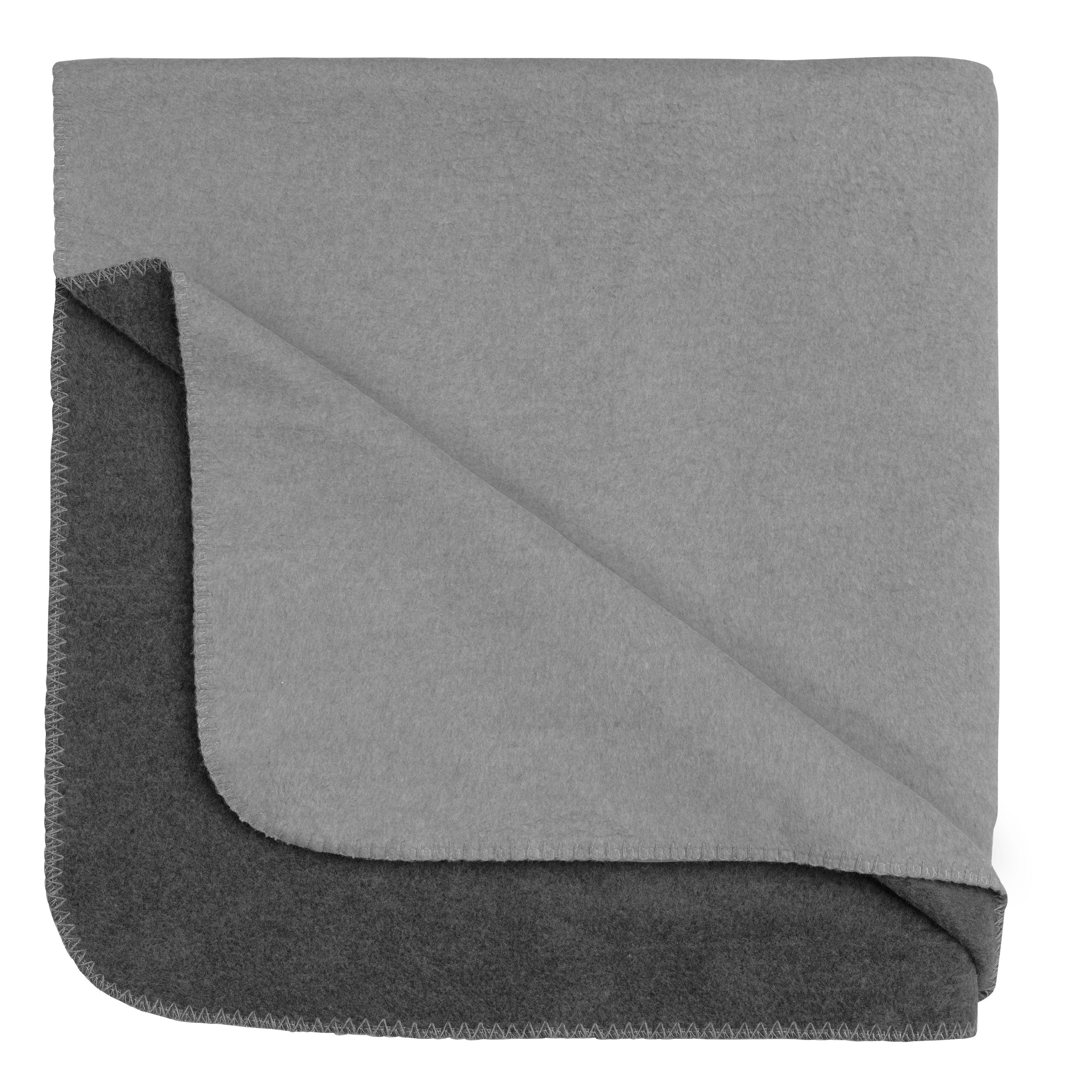 Wohndecke biberna 0837475 Melange Wohndecke 1x günstig online kaufen