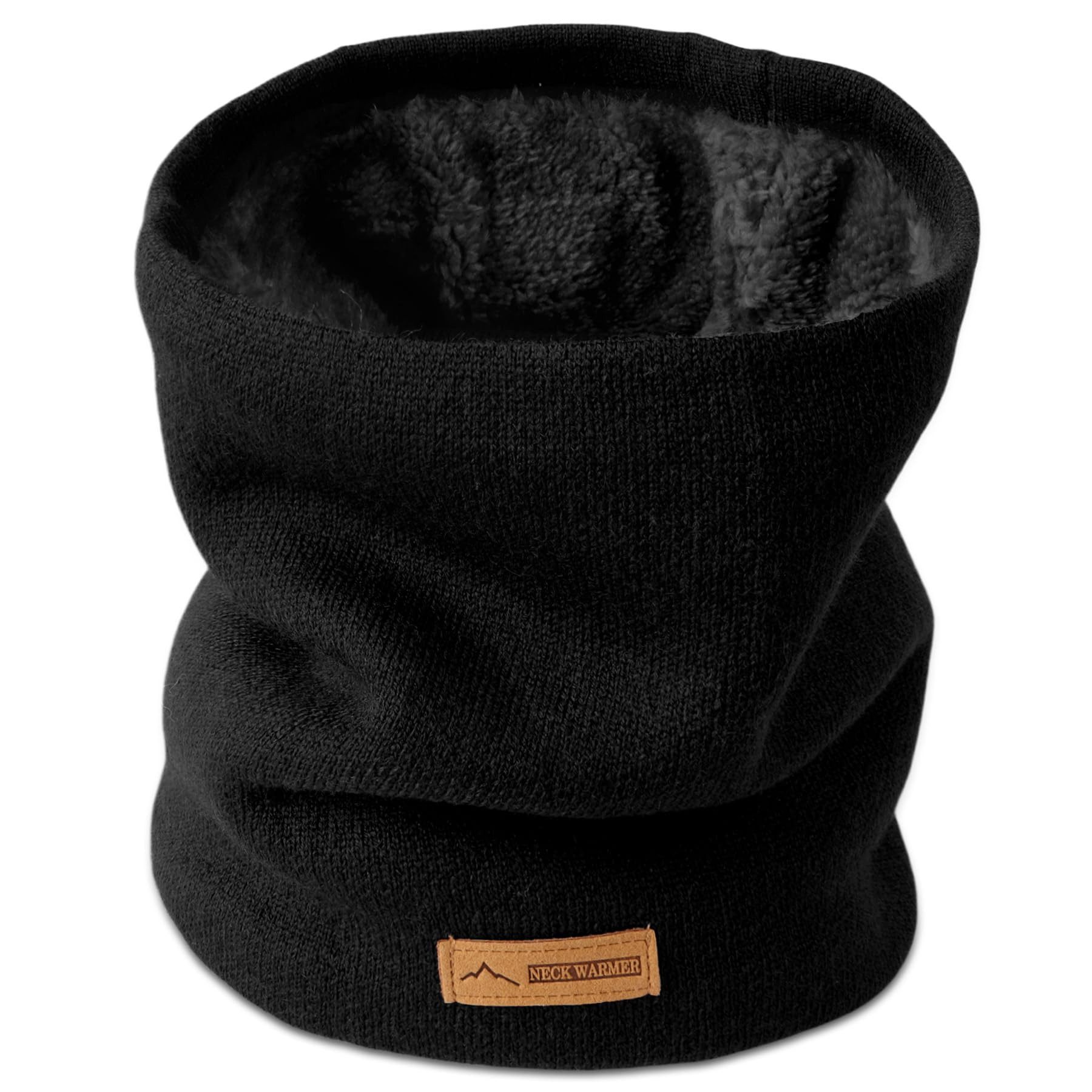 Cachito Halswärmer Winter Schlauchschal Unisex Ski, Fleece Schlauchschal Halstuch, verstärktes Fleecehalsband zum Schutz vor Kälte