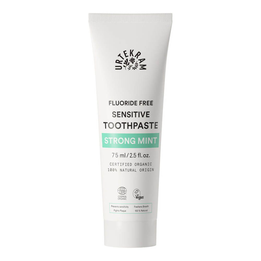 Urtekram Зубна паста Toothpaste - Strong Mint & Sensitive 75ml