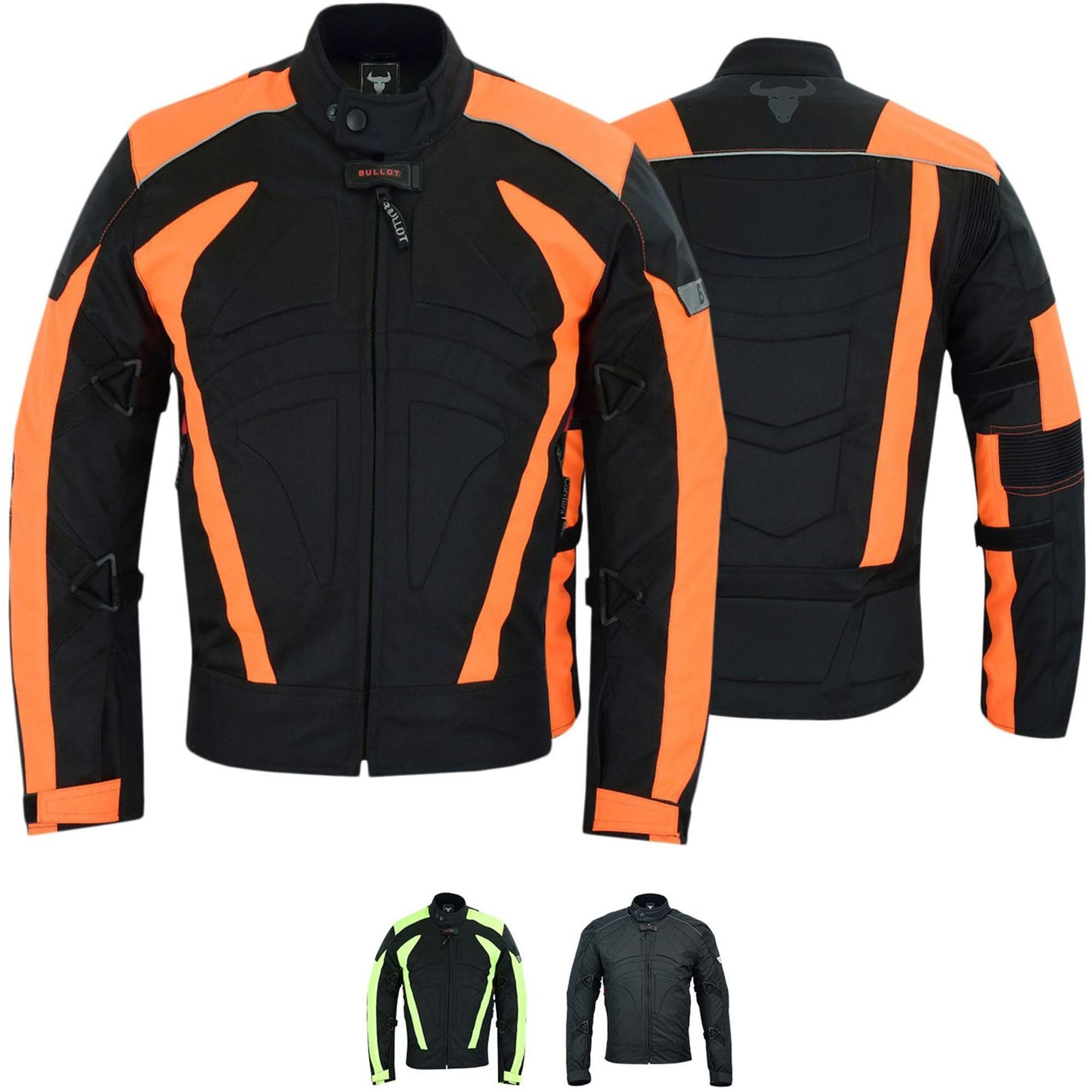 BULLDT Motorradjacke GW322J Orange BULLDT Motorradjacke Kurz mit Protektore günstig online kaufen