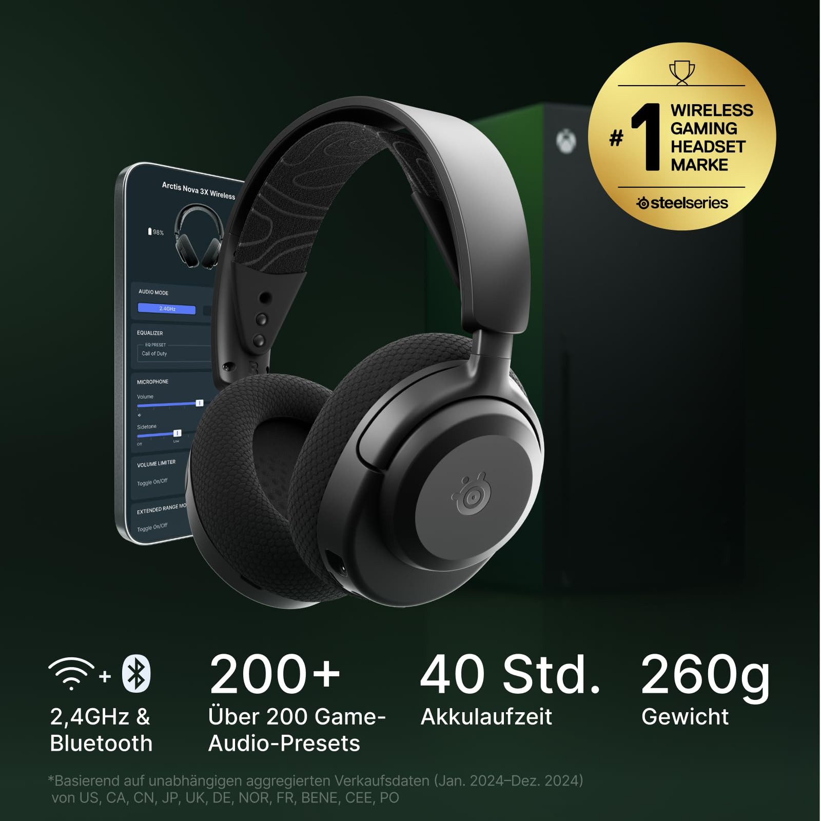 SteelSeries Arctis Nova 3XW Kopfhörer