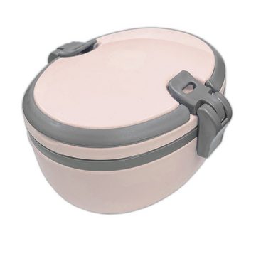 HAC24 Lunchbox Brot- und Lunchbox Vesperdose Brotdose Snackbox Vorratsbox, Kunststoff, (Set, 2-tlg), BPA Frei
