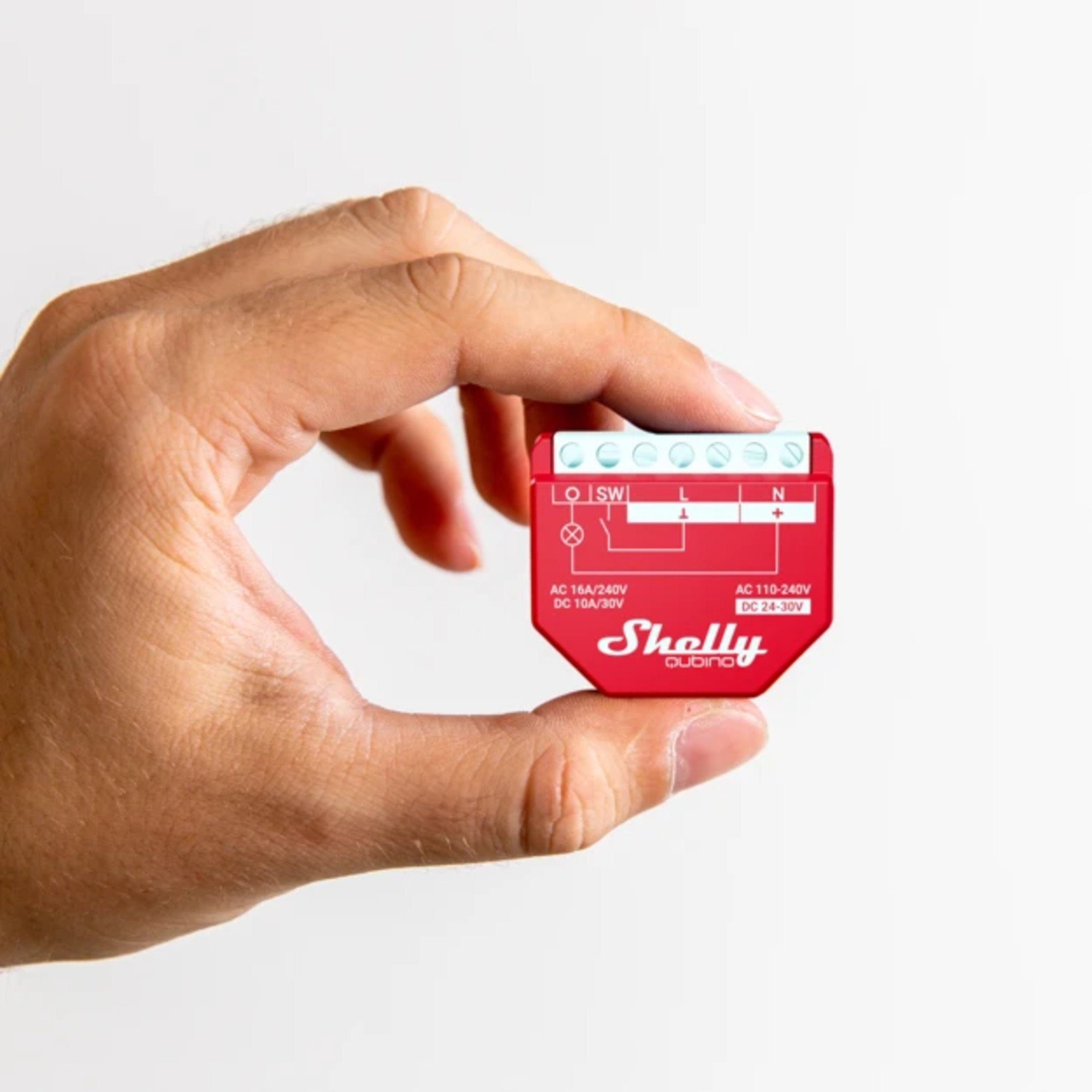 Shelly Relais-Modul Shelly Wave 1 PM, Relais, (ein Kanal)