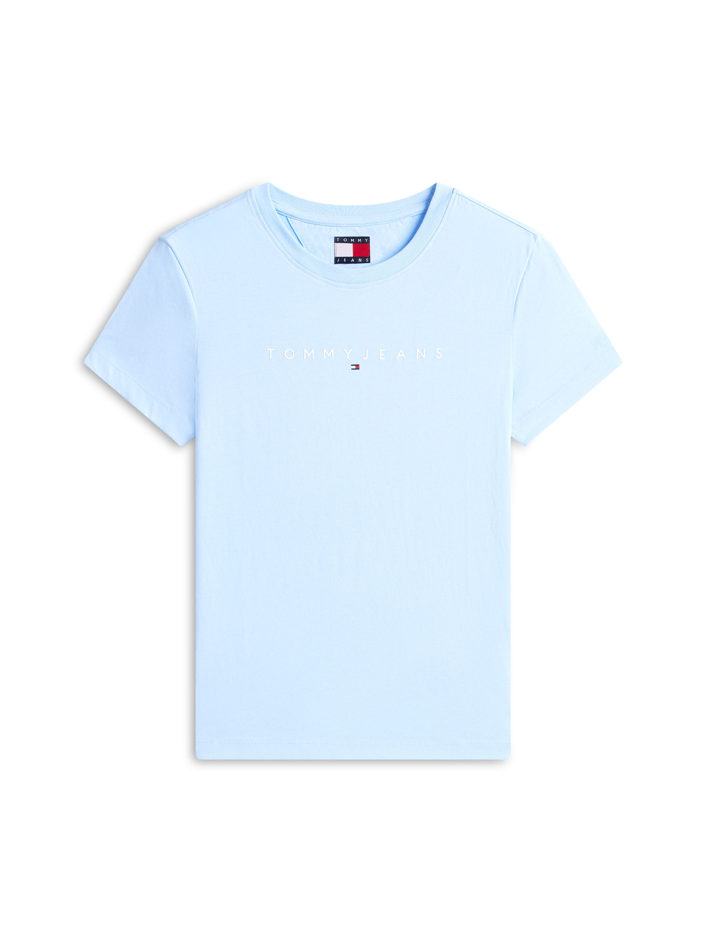Tommy Jeans Kurzarmshirt TJW SLIM LINEAR TEE EXT mit Logo-Schriftzug – Bild 4 von 5