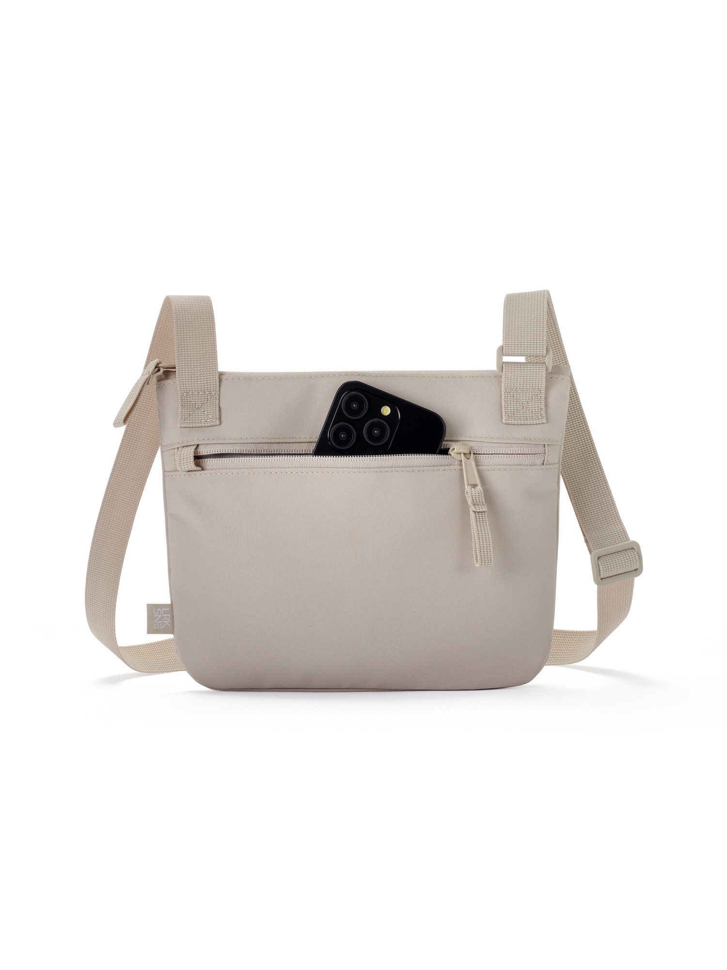 LARKSON Umhängetasche Henrik Umhängetasche mit Anti-Diebstahl-Sicherung, Flache Crossbody Bag, Wasserabweisend
