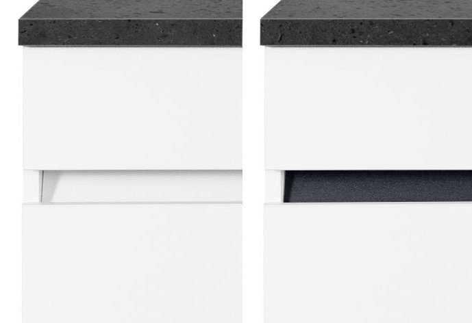 OPTIFIT Küchenzeile Roth, Breite 270 cm, wahlweise mit E-Geräten, mit Push-to-Open-Funktion