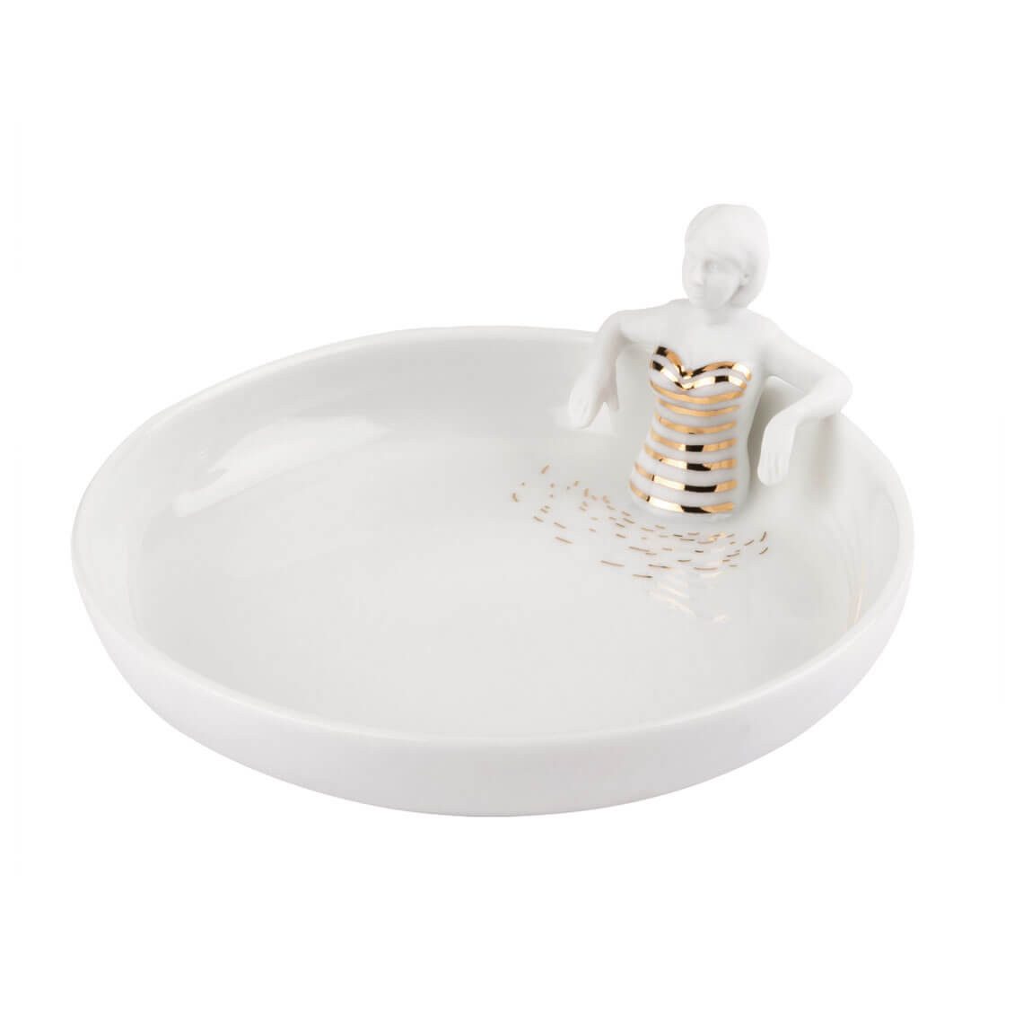 Räder Design Schale Schale aus Porzellan " Schwimmbad " von räder design Sommer Geschenk D