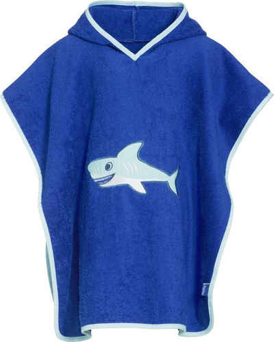 Playshoes Badeponcho Frottee-Poncho Hai