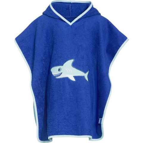 Playshoes Badeponcho Frottee-Poncho Hai