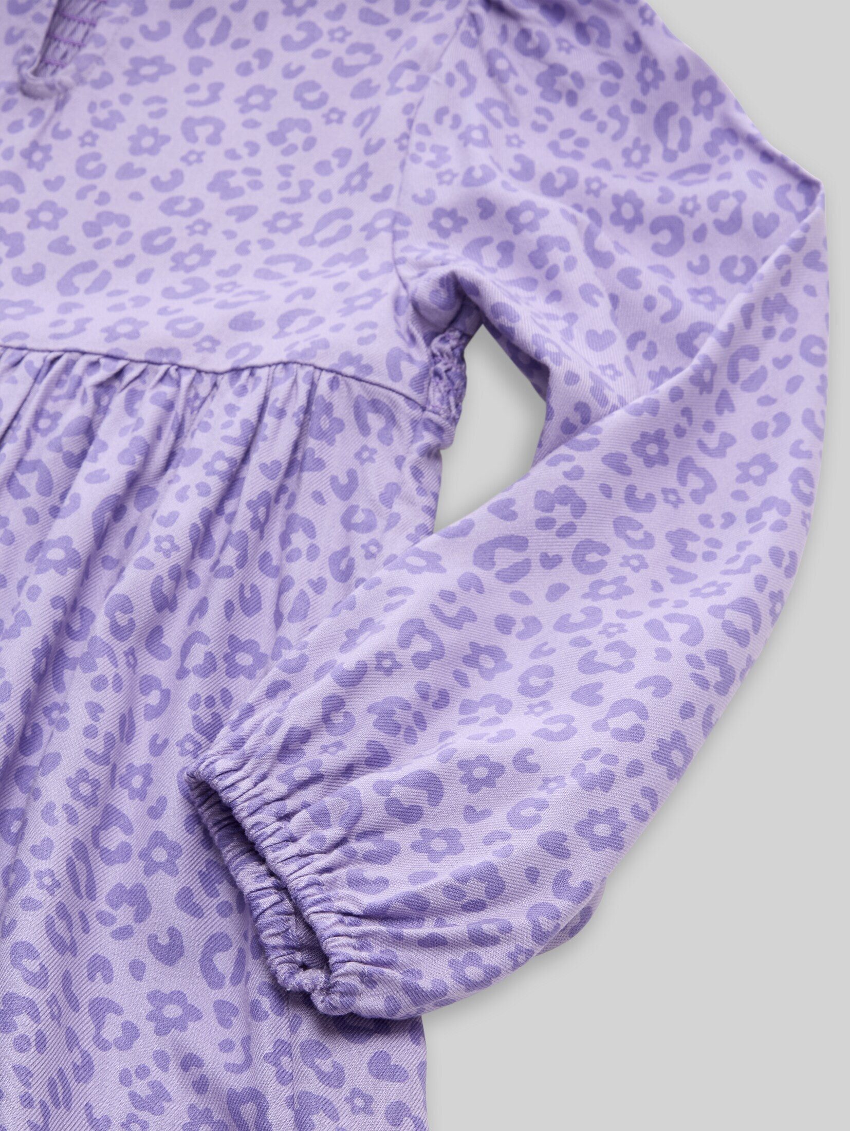 TOM TAILOR Sommerkleid Kleider & Jumpsuits Mini-Kleid mit Leoparden-Print
