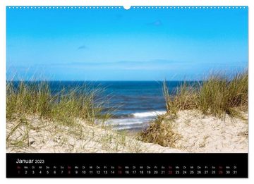 CALVENDO Wandkalender Dänemarks Nordseeküste (Premium, hochwertiger DIN A2 Wandkalender 2023, Kunstdruck in Hochglanz)