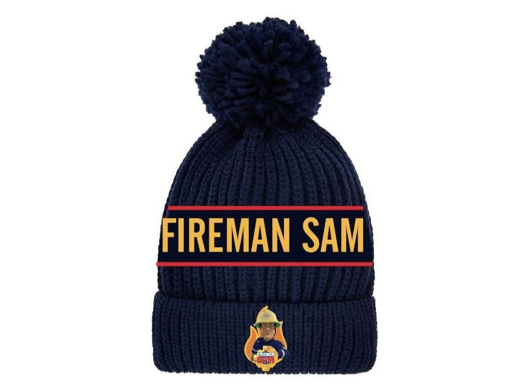 Feuerwehrmann Sam Strickmütze und Handschuhe Set günstig online kaufen