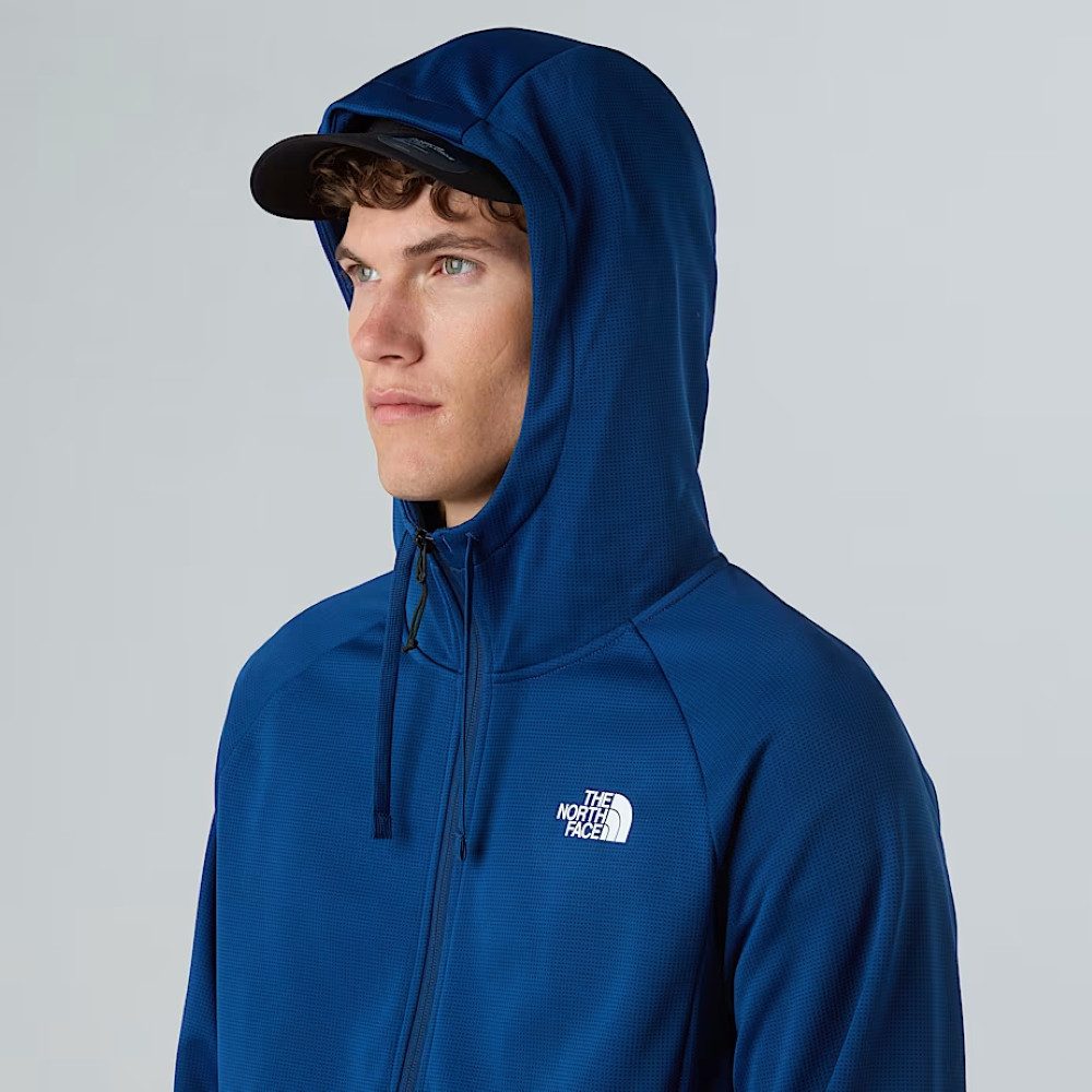 The North Face Allwetterjacke Reaxion 2.0 Kapuzenjacke mit durchgehendem RV - Sweatjacke - Trainings