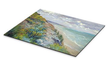 Posterlounge XXL-Wandbild Gustave Caillebotte, Klippen am Meer in Trouville, Malerei