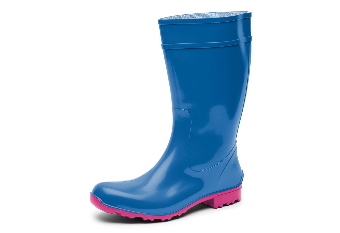 Ladeheid lange Regenstiefel für Frauen LA-967 Gummistiefel Damen hoch und robust